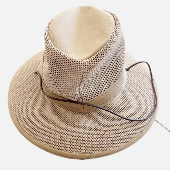 Henschel - Style # 140343 Mesh Aussie Grande 3.5 Inch Brim Hat - Picture 7 of 10